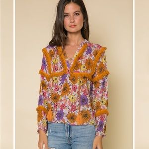 Fringe blouse